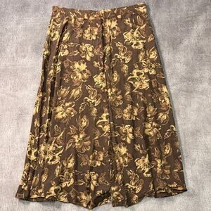 Vintage Floral Rena Rowan Maxi Skirt